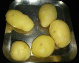 A picture of step 1 of Cheese pav bhaji.