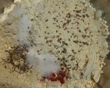 A picture of step 2 of Palak Pakoda.