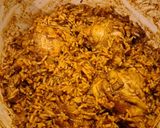 A picture of step 5 of Easy Chicken Biryani.