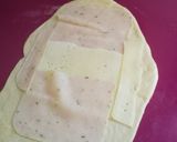 Foto del paso 6 de la receta Pan de leche relleno de queso y pavo