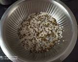 Spinach and green gram rice recipe step 1 photo