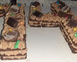 Foto del paso 2 de la receta: Chocotorta en forma de número