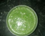 A picture of step 4 of Pudina amla chutney.