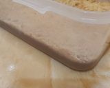 Foto langkah ke 3 dari resep Pudding Coklat Desert Box.