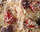 عکس مرحله 2 از دستور سماق پلو دودی