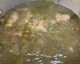 A picture of step 3 of Green Masala Pulao.