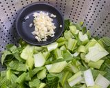 蒜炒青江菜的食譜步驟3照片