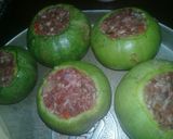 Foto del paso 3 de la receta: Pimiento y zapallitos rellenos 🍽🍷