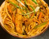 A picture of step 13 of Chicken Chowmein.