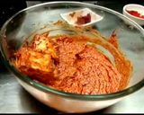 A picture of step 5 of Paneer tikka.