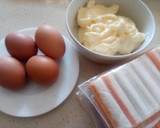 Foto del paso 1 de la receta: Tartaletas con revuelto de surimi