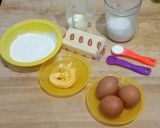 Foto langkah ke 2 dari resep Cheesecake Lembab.
