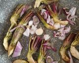 Foto del passaggio 2 della ricetta Risotto al cuore di carciofo