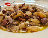 Foto del paso 6 de la receta: Chipirones salteados sobre cama de puré de patatas