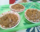 Foto langkah ke 9 dari resep Bolu Kukus Pisang Ambon Tanpa Telur, No Mixer, No Oven #Eggless.