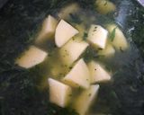 Spenót krémleves recept fázis 3 fotója