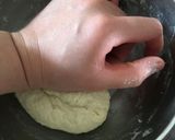 A picture of step 3 of Meng Tou (Steamed rolls).