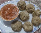 A picture of step 5 of Soya Veggie momos.