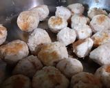 Foto del paso 5 de la receta: Albóndigas de pechuga, con crema de verdeo y queso azul