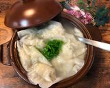 A picture of step 3 of Fried and Boiled Gyoza.