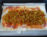 Foto del paso 4 de la receta: Rollo filo con carne picada