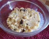 Reusing left over cake....Cake ice cream recipe step 2 photo