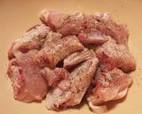 Foto del paso 2 de la receta Wok de arroz cremoso con pollo,en salsa de pate y pimientos
