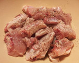 Foto del paso 2 de la receta: Wok de arroz cremoso con pollo,en salsa de pate y pimientos