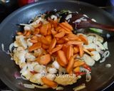 Foto langkah ke 3 dari resep Tumis Caisim Ayam & Tahu.