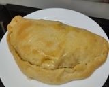 Foto del paso 13 de la receta: Empanadas🥟 xl de atún🥙 salchicha🍗pollo🌰cebolla y queso🧀