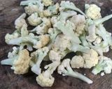 Foto langkah ke 1 dari resep 64. Sop enoki kembang kol bakso.
