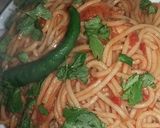 صورة لخطوة 2 من وصفة 🍝سباكتي على طريقتي🍝