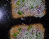 A picture of step 3 of Open bread Pizza Sandwich.