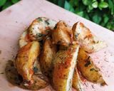 Foto langkah ke 8 dari resep Potato Wedges.