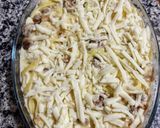 صورة لخطوة 7 من وصفة مكرونه بالسجق والجبن مفيش الذ من كده 👌👩🍳😍