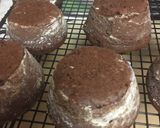 A picture of step 12 of BC SOUR CREAM CHOCOLATE CAKE WITH LOCAL STRAWBERRY PRESERVES & CHOCOLATE GANACHE.