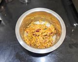 A picture of step 3 of Veggie's Salad Chilla (healthy weight loss).