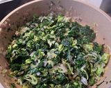 A picture of step 3 of Spanakopita with Homemade Phyllo Dough.