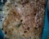 A picture of step 6 of Onion Rava Masala Dosa.