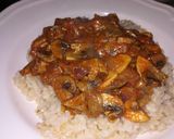 Foto del paso 4 de la receta Arroz integral, con carne y pisto de champiñones