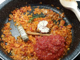 Pollo rustido a la catalana