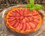 Foto del paso 10 de la receta: Tartel de fresas con hojaldre sin gluten, muy crujiente