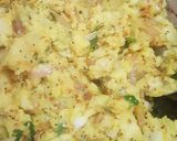 A picture of step 6 of Masala dosa.