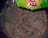 A picture of step 3 of Suji ka chilla.