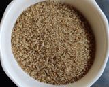 A picture of step 1 of Little millet pongal.