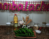Foto del paso 1 de la receta: Cómo encurtir las guindillas