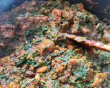 A picture of step 13 of Party ẹfọ riro.