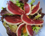 Foto del paso 2 de la receta: Ensalada de jamón de pato y naranja
