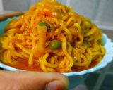 কম সব্জী দিয়ে স্পাইসি ম্যাগি(kom sobji diye spicy maggi recipe in Bengali) রেসিপির ধাপ 5 ছবি