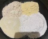 A picture of step 1 of Berake Rotti.